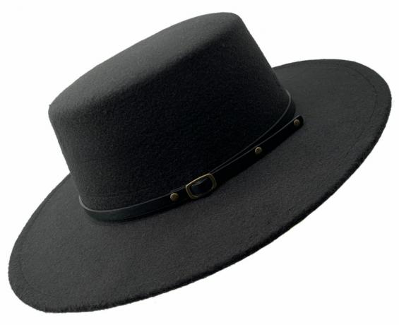 Kavbojski klobuk z ravnim vrhom 