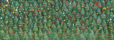 Bloom & Wild - božični Brainteaser - robin v božičnih drevesih