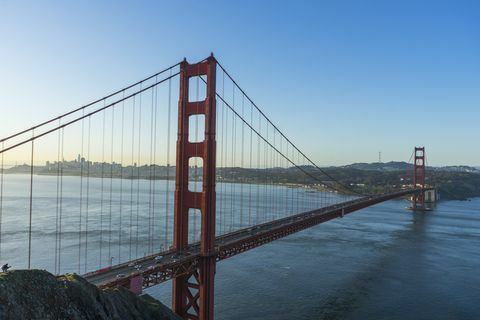 Golden Gate Bridge San Francisco - najbolj priljubljene znamenitosti na svetu