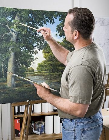 Krajinski slikar, Gary Stretar