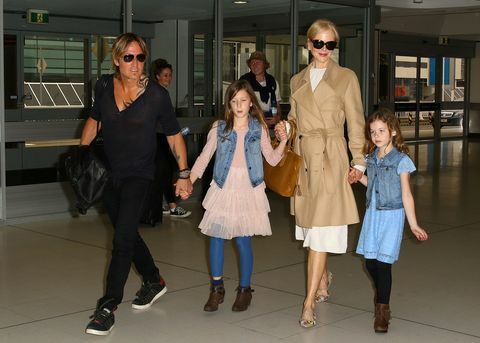 Keith Urban in hčerke Nicole Kidman