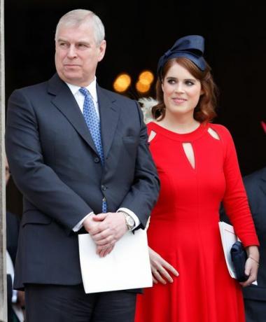 Princ Andrew, princesa Eugenie