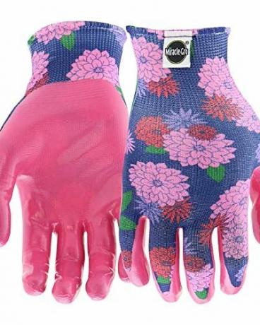 Vrtnarske rokavice, prevlečene z nitrilom