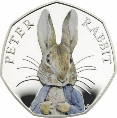 Kovanček Peter Rabbit 50p