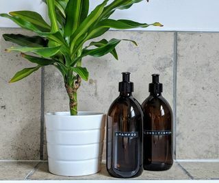 Set balzamov za šampon - stekleničke za večkratno polnjenje | Kopalnica | Kuhinja | Milo za posodo | Eko | Regenerator | umivanje telesa | Dekor