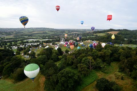 Letna mednarodna Fiesta z balonom Bristol