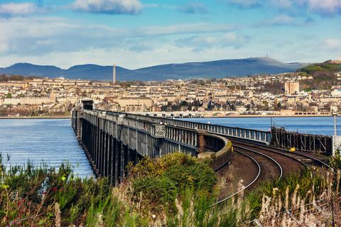 Tay Rail Bridge, Dundee, Škotska