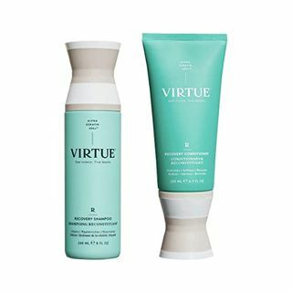 Set šampona in balzama VIRTUE Recovery | Polna velikost | Alfa keratin obnavlja suhe, poškodovane lase | Brez sulfata, brez parabenov, varen za barve