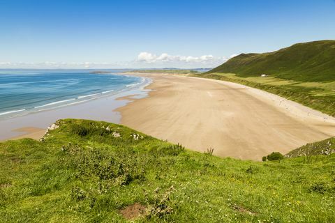najboljše plaže v Walesu
