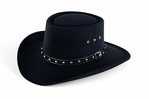 Črni kavbojski klobuk