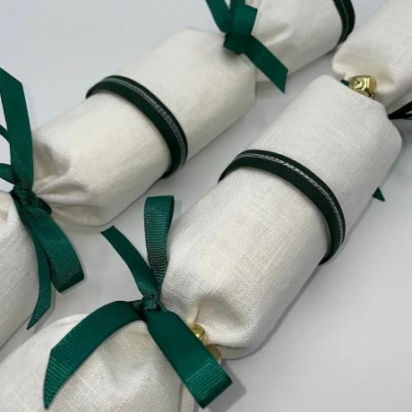 Luksuzni krekerji iz lanene tkanine za večkratno uporabo 