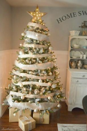 božično drevo okraševanje idej marquee luči