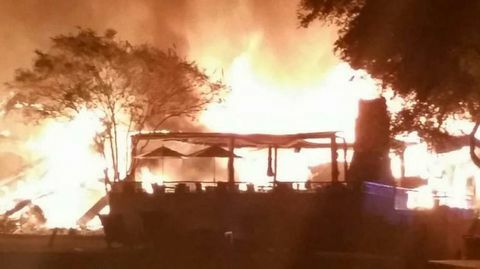 V Teksasu požar požge letovišče Tapatio Springs v lastništvu Georgea ožine