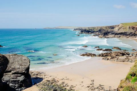 Porthcothan Bay, blizu Padstowa, Cornwall