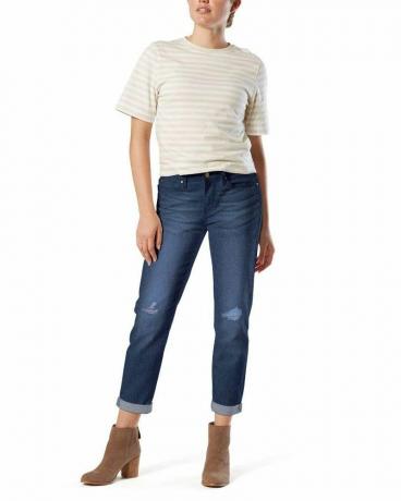 Signature by Levi Strauss & Co. Mid Rise Slim Boyfriend Jeans