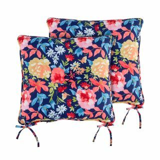 Pioneer Woman Fiona Floral Outdoor Seat Pad