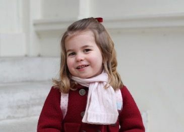 Fotografije vrtca Princess Charlotte - fotografije objavljene prvega dne Charlotte v vrtcu The Willcocks Nursery School