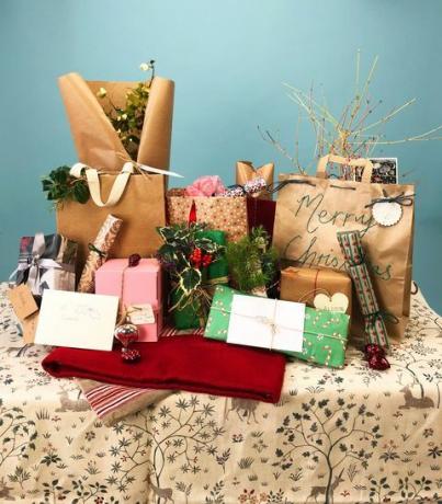 The Living Living Secret Santa Santa - Plastic Nasveti za zavijanje daril