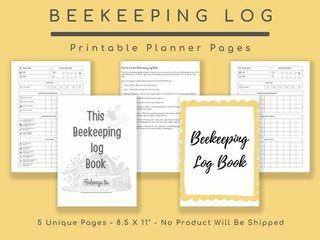 Čebelarski dnevnik, čebelarsko darilo, čebelnjak, panj čebel, zapiski o pregledu panja, čebelarski pripomočki, čebelarska knjiga