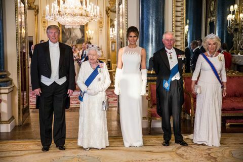 Državni obisk ameriškega predsednika Trumpa v Veliki Britaniji - prvi dan