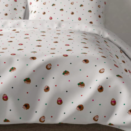 posteljni komplet iz mešanice bombaža hedgehog