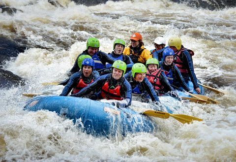 Tay Splash Rafting - Splav po beli vodi - Aberfeldy Škotska