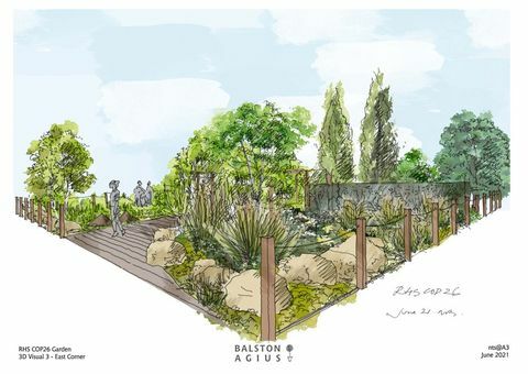 Rhs chelsea Flower Show 2021 cop26 Feature Garden
