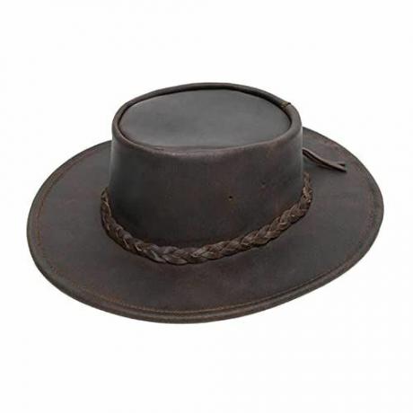 Kavbojski klobuk z ravnim robom 