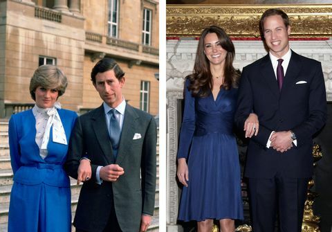 Kate Middleton nosi zaročni prstan princese Diane