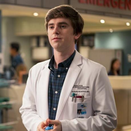 dober zdravnik sezona 3 - freddie highmore kot dr. Shaun Murphy