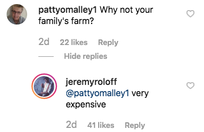 Komentar Jeremyja Roloffa na Instagramu o sebi in Audrey na kmetiji postavlja oboževalce LPBW "žalostne"