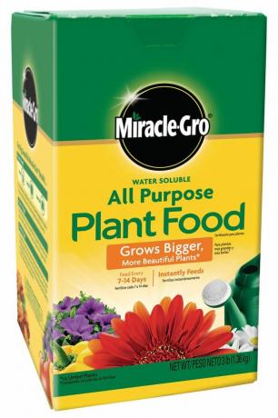 Miracle-Gro vodotopna večnamenska rastlinska hrana, 3 lb