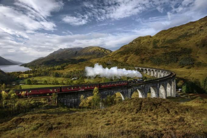 trajnostno potovanje - železniške počitnice na Škotskem