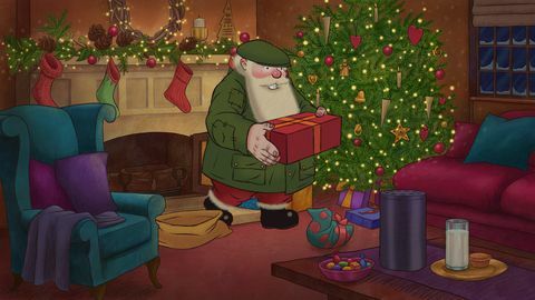 Božični oglas Barbour 2019