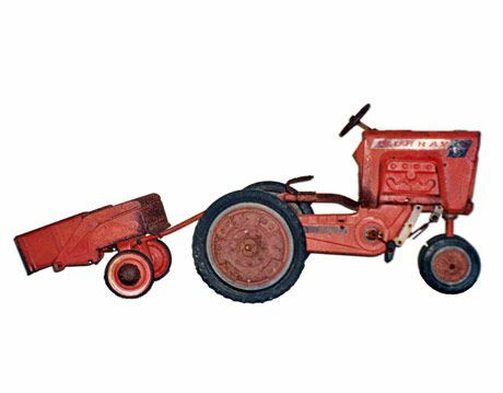 traktor rdeče igrače