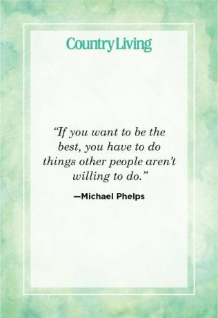 citati o fitnesu Michaela Phelpsa